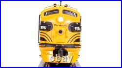 Broadway Limited 7754 N Scale DRGW EMD F7 AB Black Diesel Locomotive #5561/5562