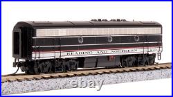Broadway Limited 7759 N Scale RBMN EMD F7 A/B Unpowered B Sound DCC #270/275