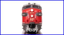 Broadway Limited 7760 N Scale SP EMD F7 AB Bloody Nose Diesel Loco #6233/8148