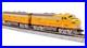Broadway Limited 7762 N Scale UP EMD F7 AB Yellow Gray Diesel Loco #1472/1472C