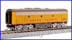 Broadway Limited 7762 N UP EMD F7 AB Yellow Gray Diesel Locomotive #1472/1472C