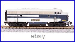 Broadway Limited 7763 N WAB EMD F7 AB As-Delivered Diesel Locomotive #1104/1104B
