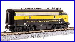 Broadway Limited 7768 N Scale CNW EMD F7A As-Delivered Diesel Locomotive #4075C