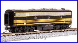 Broadway Limited 7771 N Scale DRGW EMD F7B Black 3-Stripe Diesel Locomotive 5563