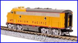 Broadway Limited 7783 N Scale UP EMD F7A Yellow & Gray Diesel Locomotive #1478