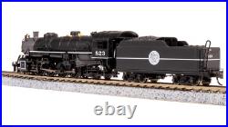 Broadway Limited 7850 N Scale USRA LIGHT MIKADO, ACL 823, PARAGON4 SOUND/DC/DCC