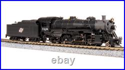 Broadway Limited 7854 N Scale CNW USRA Light Mikado Steam Locomotive #2445