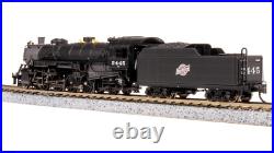 Broadway Limited 7855 N Scale CNW USRA Light Mikado Steam Locomotive #2486