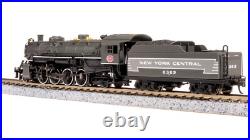 Broadway Limited 7858 N Scale USRA LIGHT MIKADO NYC GRAY PARAGON4 SOUND/DC/DCC