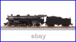 Broadway Limited 7866 N Scale Unlettered USRA Light Mikado Steam Locomotive