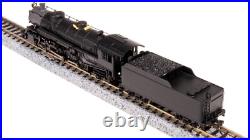 Broadway Limited 7866 N Scale Unlettered USRA Light Mikado Steam Locomotive
