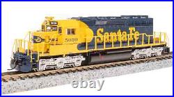 Broadway Limited 7950 N Scale Emd Sd40-2 Atsf 5030 Yellow Bonnet, Paragon4 Sound