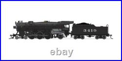 Broadway Limited 7980 N Scale ATSF Heavy Pacific 4-6-2 Steam Locomotive #3419