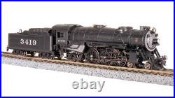 Broadway Limited 7980 N Scale Heavy Pacific 4-6-2 ATSF 3419 Paragon4 SND/DC/DCC