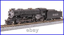 Broadway Limited 7980 N Scale Heavy Pacific 4-6-2 ATSF 3419 Paragon4 SND/DC/DCC