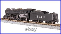 Broadway Limited 7980 N Scale Heavy Pacific 4-6-2 ATSF 3419 Paragon4 SND/DC/DCC
