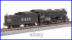 Broadway Limited 7980 N Scale Heavy Pacific 4-6-2 ATSF 3419 Paragon4 SND/DC/DCC
