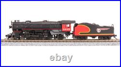 Broadway Limited 7982 N Scale Heavy Pacific 4-6-2 ATSF Fantasy Paragon4 SND/DCC