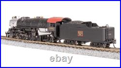 Broadway Limited 7985 N Scale CBQ Heavy Pacific 4-6-2 Steam Locomotive #2952