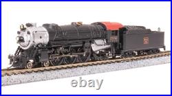 Broadway Limited 7986 N Scale CBQ Heavy Pacific 4-6-2 Steam Locomotive #2964