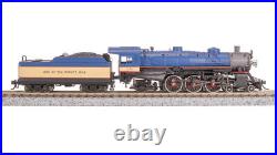 Broadway Limited 8000 N B&M Light Pacific 4-6-2 Minuteman Scheme Steam #3688