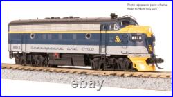 Broadway Limited 9203 N Scale F3 A-Unit C&O #8016 DCC Sound Paragon4 Diesel New