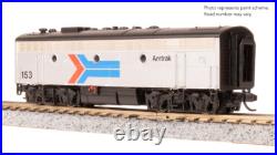 Broadway Limited 9242 N Scale F7 B-Unit Amtrak #154 DCC Sound Paragon4 New