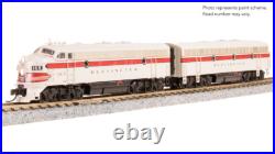 Broadway Limited 9246 N Scale CBQ EMD F7 AB Diesel 169A/169B (DCC/Sound)