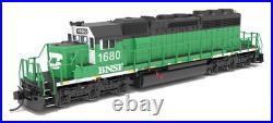 Broadway Limited 9463 N Scale BNSF Railway EMD SD40-2 1686 (DCC/Sound)