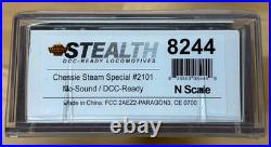 Broadway Limited Imports #8244 Chessie Steam Special #2101 no sound/DCC-Ready
