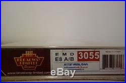 Broadway Limited Imports BLI N 3055 EMD E8 A/B ATSF #85L/84A, DCC Sound, OVP