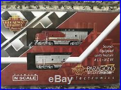 Broadway Limited Imports N Scale F3, Paragon3, Sound/DC/DCC ATSF set 18L/18A
