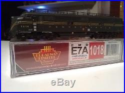 Broadway Limited N EMD E7 A-unit PRR #5850A GREEN with 5-stripes DCC WithSound