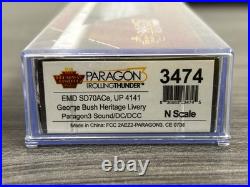 Broadway Limited N Scale #3474 EMD SD70ACe UP George Bush #4141 NIB CC