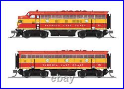 Broadway Limited N Scale #6833 EMD F3 A/B Set FEC #503/552 A-unit Sound/DC/DCC