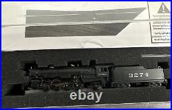 Broadway Limited N Scale #7830 USRA Heavy Mikado 2-8-2 ATSF/Santa Fe #3274 DCC