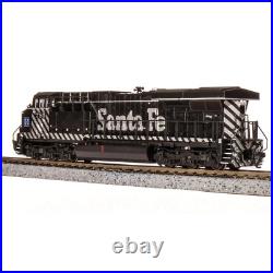 Broadway Limited N Scale ES44AC Diesel SF #785/Zebra Stripe DC/DCC Sound