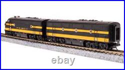 Broadway Limited N Scale Frisco SLSF F3A-F3B Set DC DCC Sound 7721