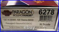 Broadway Limited N Scale GE AC6000 Diesel GE Demo 6000 Paragon3 DCC/Sound