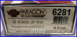 Broadway Limited N Scale GE AC6000 Diesel UP #7516 Paragon3 DCC/Sound