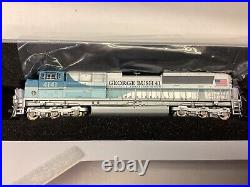 Broadway Limited Paragon #6305 N scale G Bush SD 70 with DCC & Sound Rd. #4141