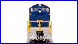Broadway Ltd 7484 N Scale BAR EMD NW2 Diesel Locomotive Blue Yellow Diesel 20