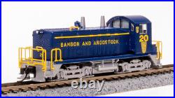 Broadway Ltd 7485 N Scale BAR EMD NW2 Diesel Locomotive Blue Yellow Diesel 21
