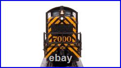 Broadway Ltd 7490 N Scale DRGW EMD NW2 Diesel Locomotive Black & Gold #100