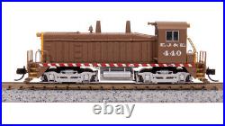 Broadway Ltd 7492 N Scale EJ&E EMD NW2 Diesel Locomotive Brown & Yellow #438