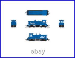 Broadway Ltd 7510 N Scale Conrail EMD SW7 Blue Diesel Locomotive #9065