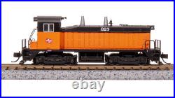 Broadway Ltd 7518 N Scale MILW EMD SW7 Orange & Black Diesel Locomotive #623