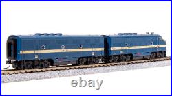 Broadway Ltd 7724 N Scale MP EMD F3 AB Eagle Scheme Unit-A Diesel #523/518B