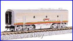 Broadway Ltd 7729 N Scale ATSF EMD F3B Warbonnet Diesel Locomotive #36B