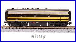 Broadway Ltd 7754 N Scale DRGW EMD F7 AB Black Diesel Locomotive #5561/5562